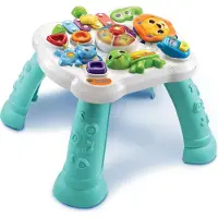 Vtech Dierenvriendjes Speeltafel - Interactief Speelgoed - Cijfers, Kleuren en Vormen - Van 9 tot 36 Maanden