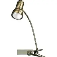 Orion Klemlamp SAMALA, brons / oud-messing, Werkkamer / Kantoor, metaal, Modern, Klemlamp
