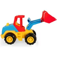 Wader Bagger mit Schaufel 27x15x11cm bunt