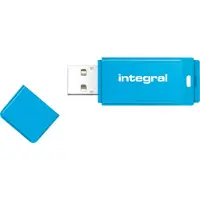 Integral Neon USB 2.0 stick, 16 GB, blauw