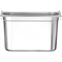 Hendi GN container 1/3 met handvatten – 7,8L – roestvrij staal – 325x176x200 mm