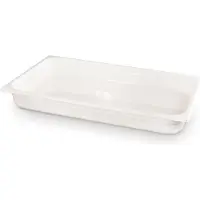 Hendi Gastronormbak – polycarbonaat – 9L – wit – 530x325x65 mm