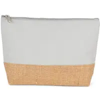 Kimood Tas One Size Snow Grey / Natural 100% Katoen