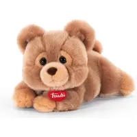 Trudi Classic Knuffel Beer Teo Classic 23 cm - Hoge kwaliteit pluche knuffel - Knuffelbeer voor jongens en meisjes - Bruin - 19x16x23 cm maat S