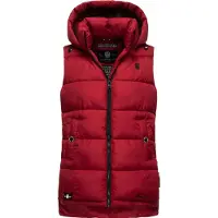 MARIKOO Bodywarmer 'Zarinaa' rood / zwart