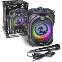 Bontempi Lautsprecher m. Mikrofon/Licht - 26 cm - kabellos - - One Size - Lautsprecher