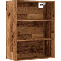vidaXL Bovenkast 69,5x32,5x90 cm oud houtkleurig
