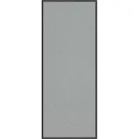 vidaXL Deurmat 60x150 cm grijs