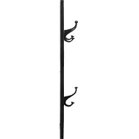vidaXL Kapstok 40x2x80 cm massief gerecycled hout meerkleurig