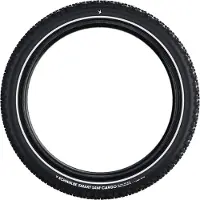 Schwalbe Smart Sam Cargo - Wired - ADDIX e - Super Defense - 20x2.35 - Black + Reflex