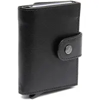 The Chesterfield Brand Leer portemonnee Lesina Wallet Black zwart