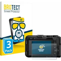 BROTECT - Screenprotector voor Canon EOS R50 V - Folie Beschermfolie Beschermglas matte 3 Stuks