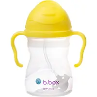 B.Box Drinkbeker | Drink Vanuit Elke Hoek | Klapdeksel, Verzwaard Rietje, Lekvrij en Eenvoudige Grip | BPA-vrij, Vaatwasserbestendig | Vanaf 6+ Maanden | 240 ml