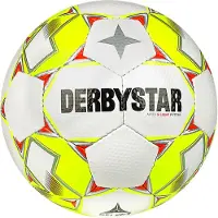 Derbystar Voetbal Futsal APUS S-Light Maat 3 Wit / geel / rood