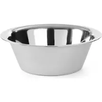 Hendi Keukenkom – roestvrij staal – 5,7L – vaatwasmachinebestendig – ⌀340x(H)113mm