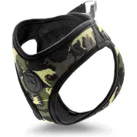 Morsø hondentuig body mesh gerecycled full metal dog bruin 40-45 cm