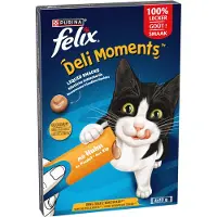 Felix Kattensnack Deli Moments Liquid Kip 4 x 10 gr