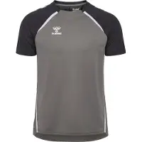 Hummel Functioneel shirt 'Lead 2.0' grijs / zwart / wit