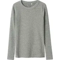 Name it Shirt 'NKFNakal' grijs gemêleerd