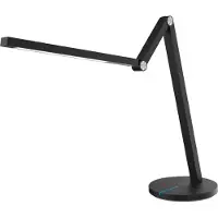 Hansa - Styro LED-werklamp, dimbaar, 3.000-6.300 K, tiptoetsbediening, zwart
