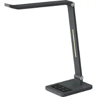 Hansa - Styro Tide LED tafellamp, instelbare kleurtemperatuur, geheugenfunctie, grijs metallic