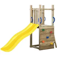 Swing King Swingking Speeltoestel Met Glijbaan Tour Irma Geel 175cm