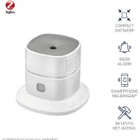 KlikAanKlikUit Détecteur de Monoxyde de Carbone Connecté Sans Fil ZCO-900