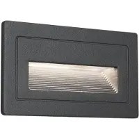 Paulmann LED-wandarmatuur voor buiten Long IP44 hoekig 103x62 mm 3000K 4W 30lm 230V Antraciet Aluminium
