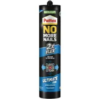 Pattex Montagelijm No More Nails Binnen/buiten Transparant 390g