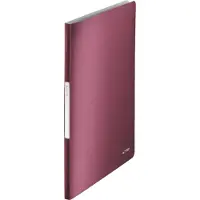 Leitz Showmap Style 20-tassen granaatrood