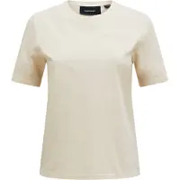 Peak Performance T-Shirt Women Original Small Logo Tee Sand Fog-S