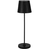 Eglo Cabozo Tafellamp Buiten - Oplaadbaar - LED - 37 cm - Zwart - Instelbaar wit licht - Draadloos - Dimbaar
