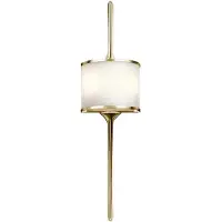 Elstead Lighting LED Wandlamp Mona | 3W 3000K 300Lm 830 | IP44 | Dimbaar | Polished Brass