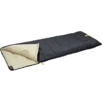 Abbey camp Slaapzak - Eco/Recycled - Dekenmodel - Grijs - 210 x 85 cm - Extra Ruim