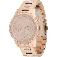 Michael Kors Analoog horloge 'RITZ' rose-goud / transparant