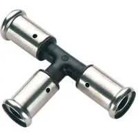 Henco t-stuk 9pk 3xpers 14mm