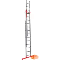 Smart Level Ladder Professionele Schuifladder 3x10-treeds
