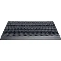 Overig Deurmat Outline Grigio Puur Zwart 50 X 80 Cm