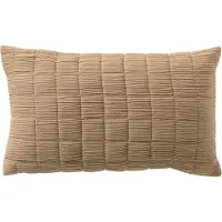 Dutch decor REZA - Sierkussen 30x50 cm - Irish Cream - beige - Inclusief binnenkussen - Luxe kussens voor woonkamer & bank