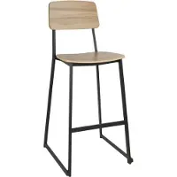 Bolero Beaufort Hoge Krukken met Houten Interieur (pak van 2) - FU525 - Horeca & Professioneel