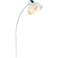 Globo vloerlamp, metaal, wit, 1x E27