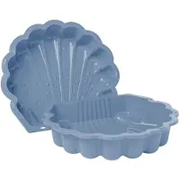 Swing King Swingking Zandbak Schelp Pastel Licht Blauw