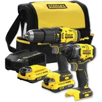 Stanley Klopboormachine - FATMAX - V20 - 2 gereedschappen - 2 batteries 2Ah - 18V