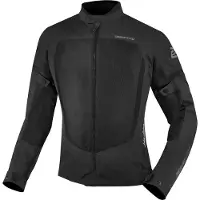 Bogotto Alastor Dames Zwart Textiele Motorjas Maat 2XL