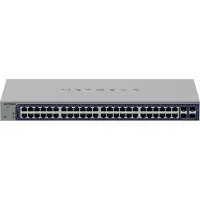 Netgear 48-poorts Gigabit Ethernet smart switch met 10G SFP+ poorten (grijs)