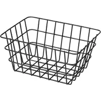 SmartaSaker Draadmand Viana 18x25x12cm Zwart Mat
