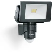 Steinel LS 150 S buitenwandspot sensor zwart, zwart, Aluminium, Modern, LED buitenlamp