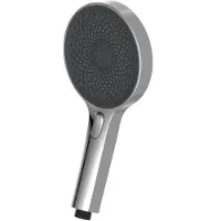Schutte SAMOA RAIN Handdouche - Douchekop ø 13 cm -3 Standen - Chroom & Antraciet