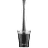 Spirella Max-Acryl Toiletborstelhouder - Acryl Grijs