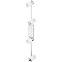 Eglo Davida - Plafondspots - 4 Lichts - Chroom, Wit